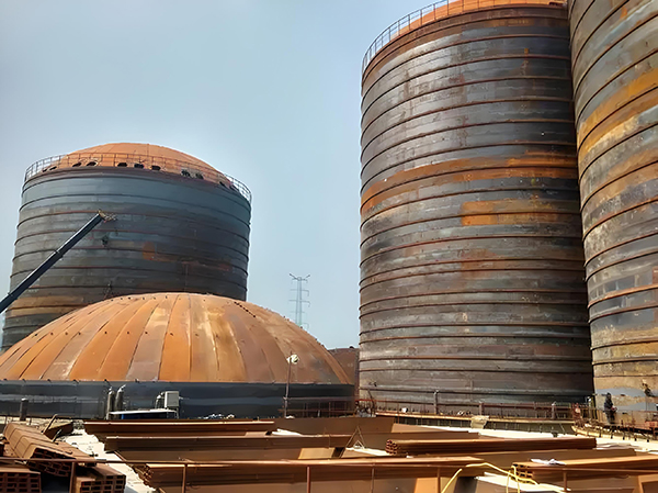 临海焦粉钢板仓